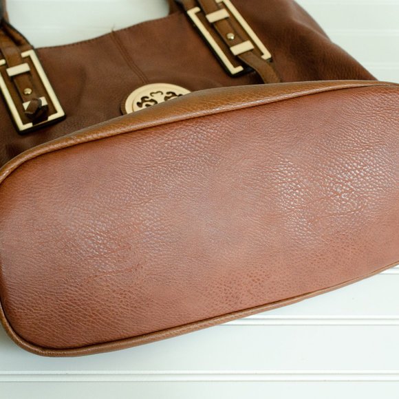 Dasein Brown Tote - Picture 3 of 4